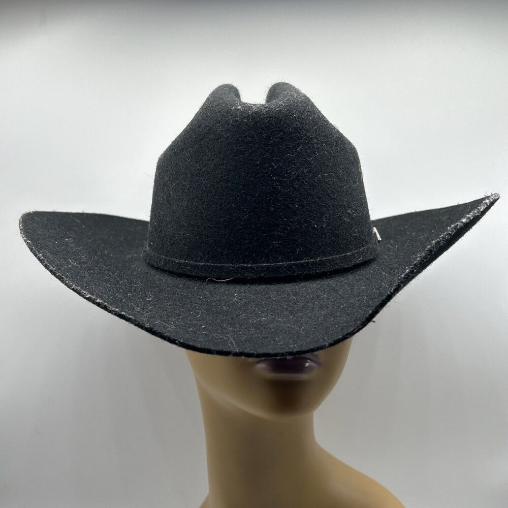 Laredo Hat Youth Felt Cowboy Black Rodeo Western‎ MX Hecho En Mexico